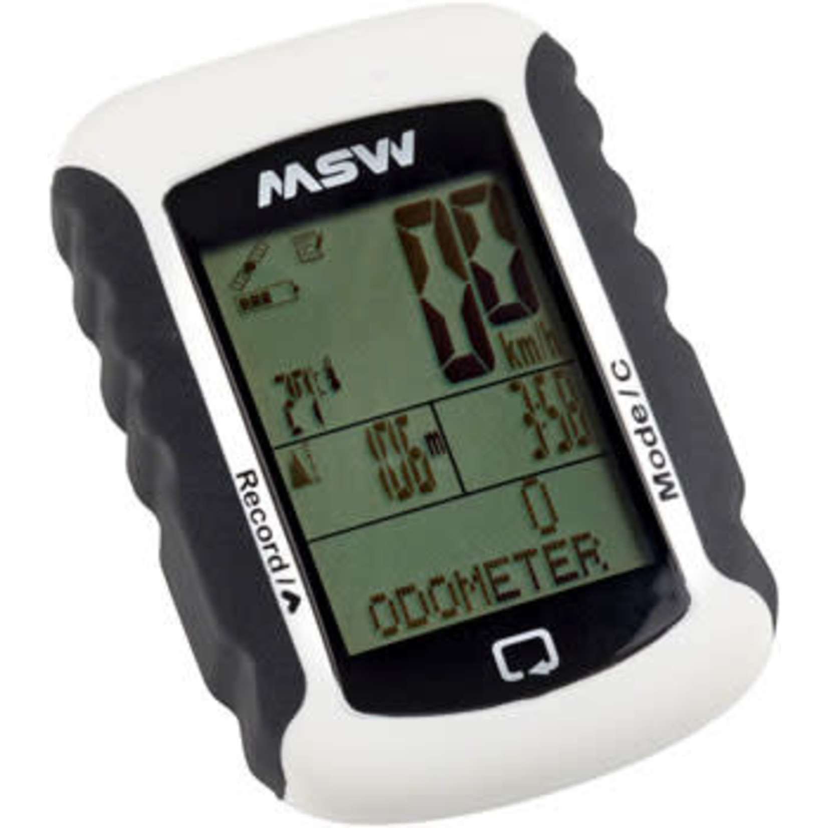 MSW MSW Miniac 333 GPS BLE Bike Computer - GPS, Wireless, White