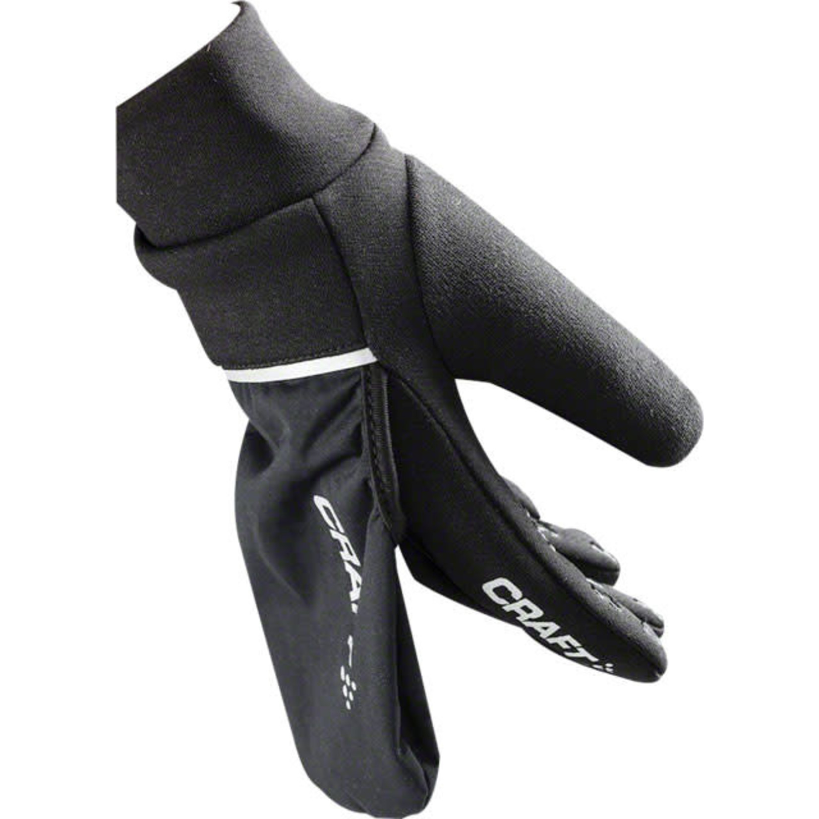 Craft Craft Hybrid Weather Gloves - Black, Full Finger, 2X-Large