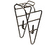 Rack, Front, Noirburn Outpost, BrownGrey, 45 lbs
