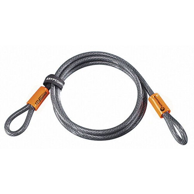 Cable, Kryptonite KryptoFlex 710 Double Loop Cable, 10mm x 213cm(7')