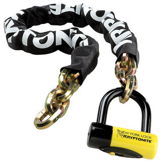 Lock, U/Chain, Kryptonite NY Fahgettaboudit 1410 & NY Disc Lock