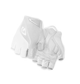 Giro Gloves - Half-Finger - Giro Bravo Gel Adult - M - White/Grey