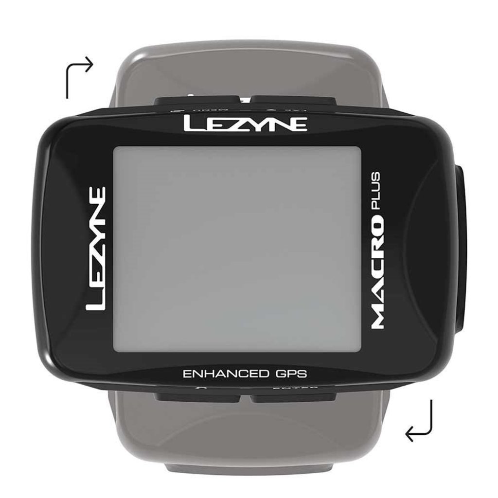 Lezyne, Macro Plus GPS, Cyclomètre