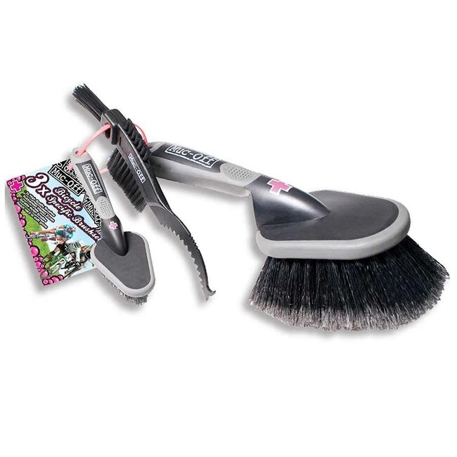 Muc-Off Muc-Off Ensemble de Brosses 3 Pièces