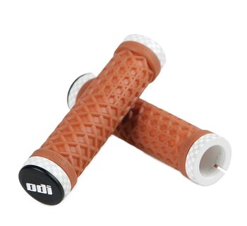 ODI, Vans Lock-On, Poignées, 130mm, Caoutchouc naturel/damier
