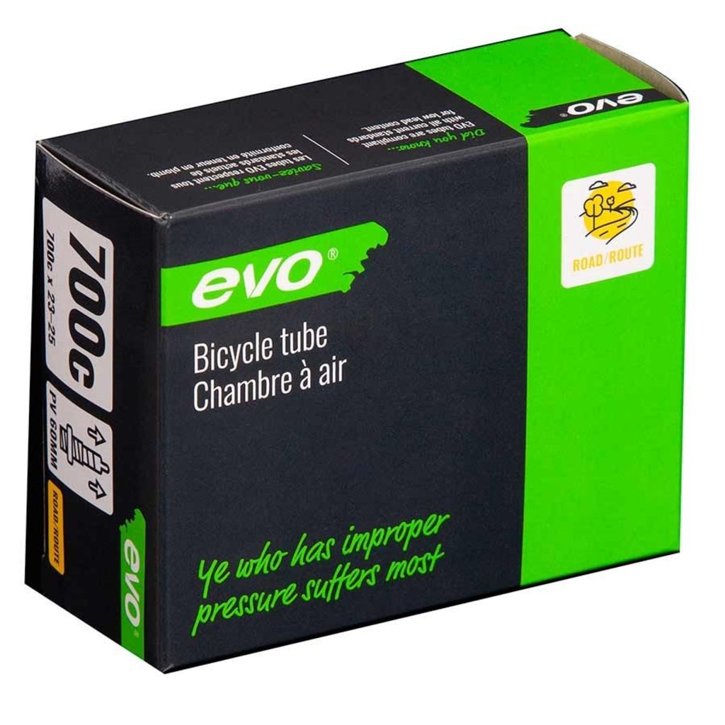 Evo EVO Inner tube 700 x 23-25c Presta valve Length 60mm