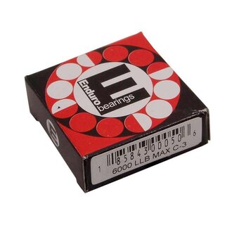 Enduro, Max, Cartridge bearing, 6000 2RS, 10X26X8mm