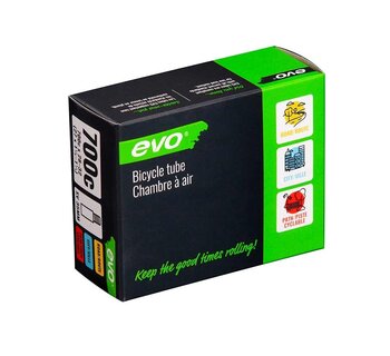 EVO Inner tube 700 x 28-32c Schrader valve Length 48mm