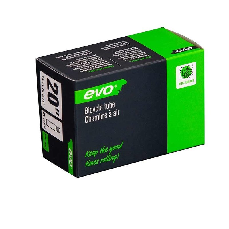 Evo Chambre à air Evo  20 x 1.75-2.125 Valve Schrader 48 mm
