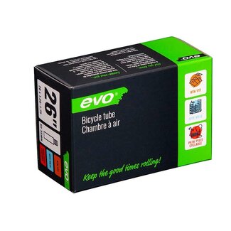 Evo EVO Inner tube 26 x 1.25-1.75 Schrader valve Length 48mm