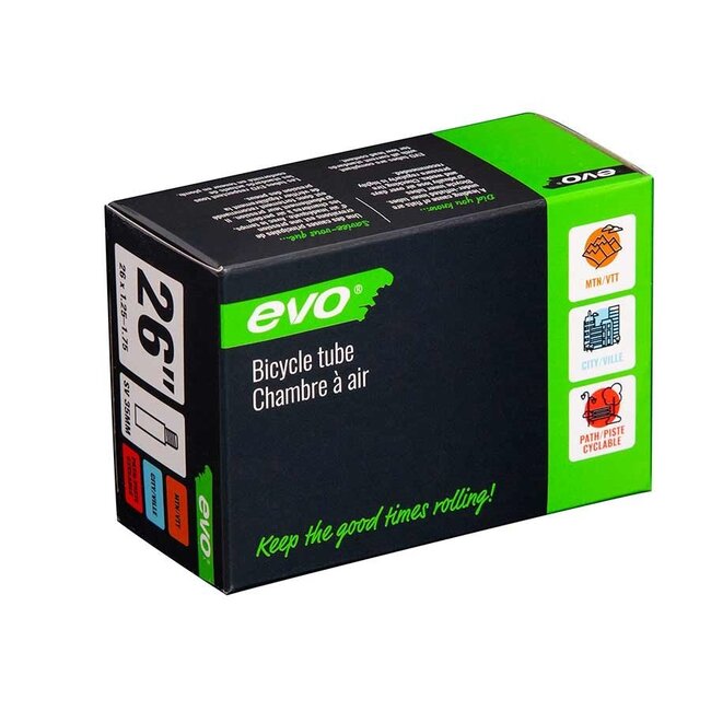 Evo EVO Inner tube 26 x 1.25-1.75 Schrader valve Length 48mm