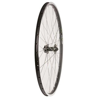 Evo 700 Front, WShop/Evo E-Tour 19, Formula DC-20-QR (6-Bolt Disc) Hub, 36 Spokes, Noir/Silver