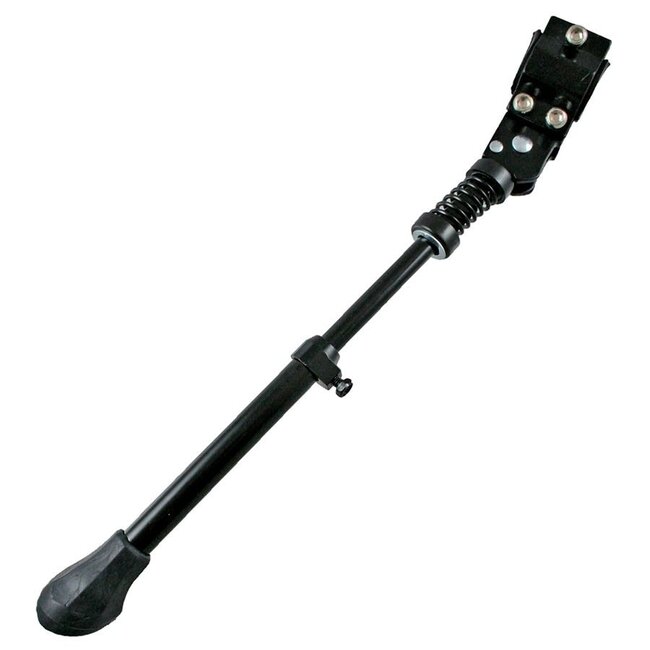 Evo Kickstand, Mid Mount, Evo E-Stay Adjust, Adjustable 20''-700C, Steel, Noir