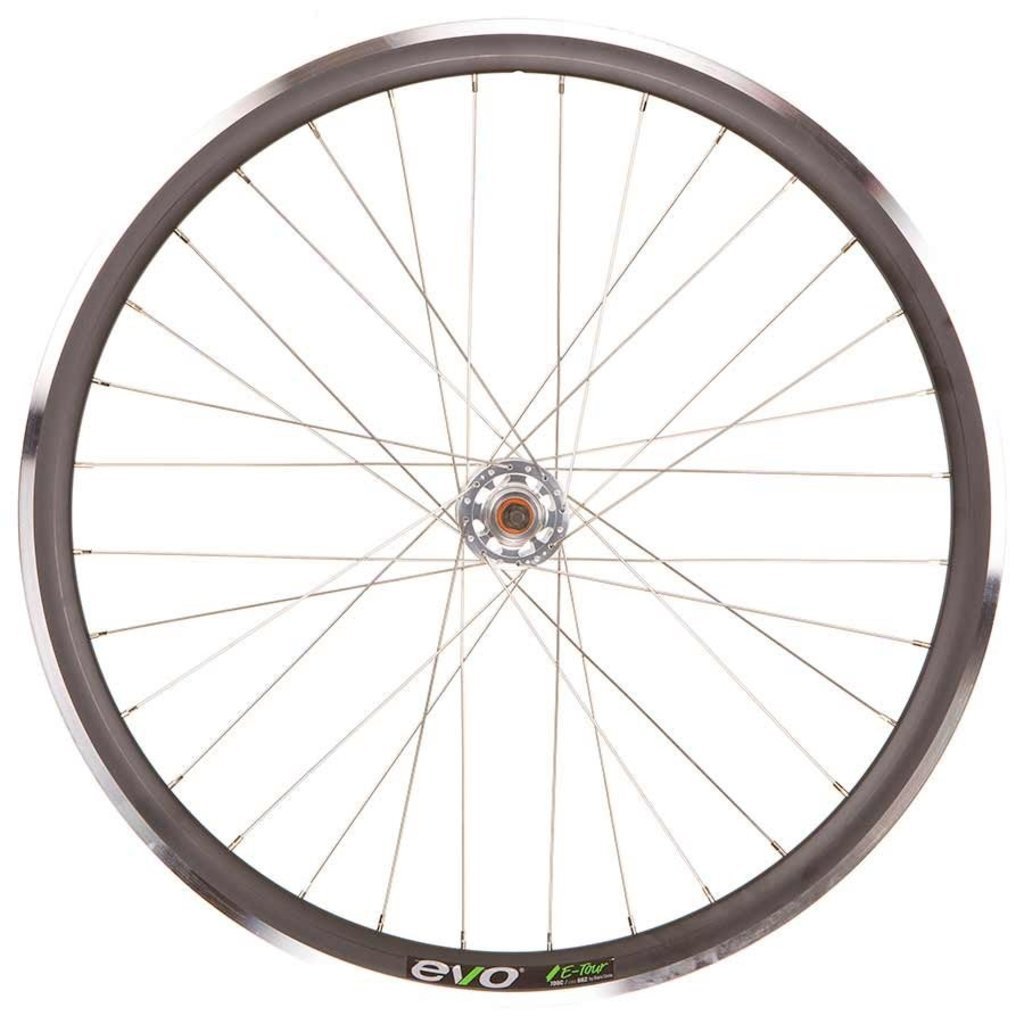 Evo 700 Rear Fixed - WShop/Evo E-tour 19 - Formula TH-51 Hub - 35mm Rim Depth - 32 Spokes - Black/Silver