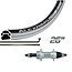 26 (ISO559) Rear Freewheel, Wshop/Alex ACE17, Formula FM-31 Hub, 36 Spokes, Noir & Silver
