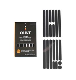 GLINT Reflective, Frame Stickers, Black, Kit