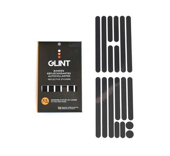 GLINT Reflective, Frame Stickers, Black, Kit