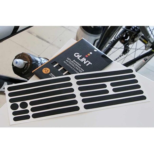 GLINT Reflective, Frame Stickers, Noir, Kit