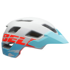 Helmet - Womens - Bell (JoyRide) Rush Mips - M (55-59cm) - White with Baby Blue Visor