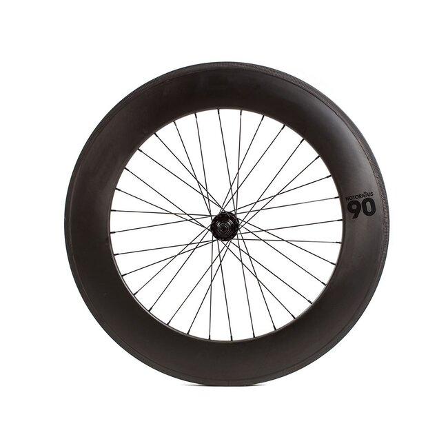 700 Arrière Fixed, Carbone 90mm, Formula Moyeu Noire, 32 Rayons, Noir