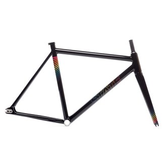 State Bicycle Co. State, Undefeated, Track Frameset, Glossy Black