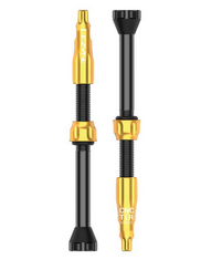 Lezyne, TLR, Tubeless Valve, Presta, 60mm, Gold