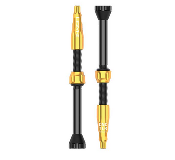 Lezyne, TLR, Tubeless Valve, Presta, 60mm, Gold
