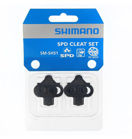 Shimano Pedal Cleats - Shimano SPD SM-SH51 - Black