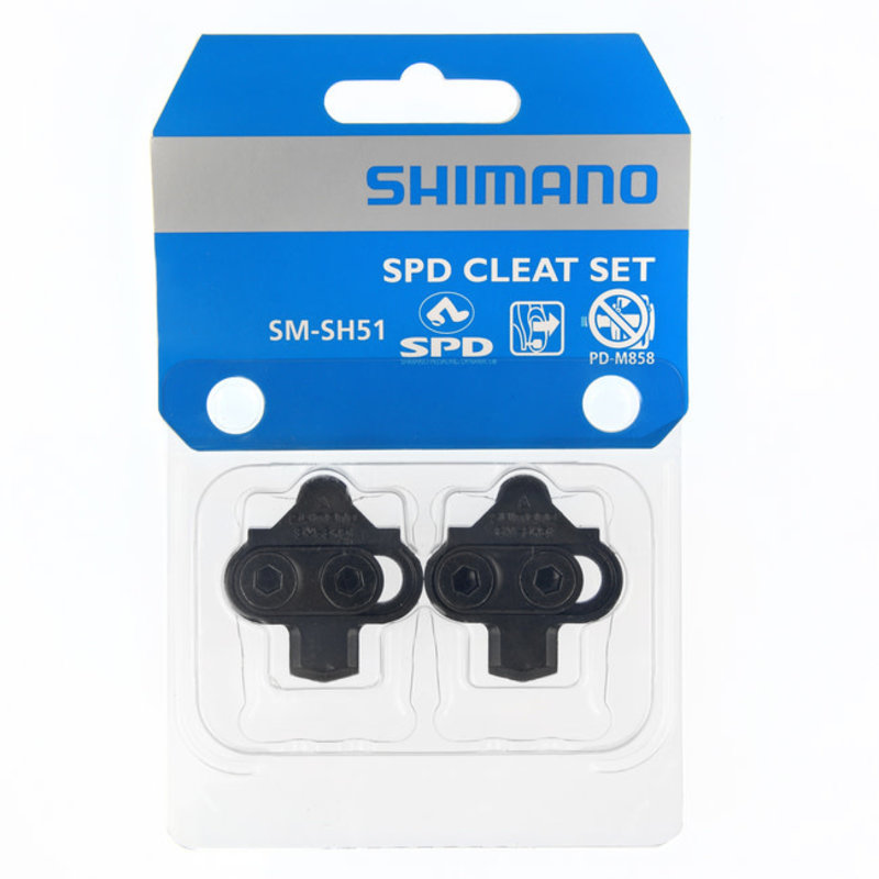 Pedal Cleats - Shimano SPD SM-SH51 - Black