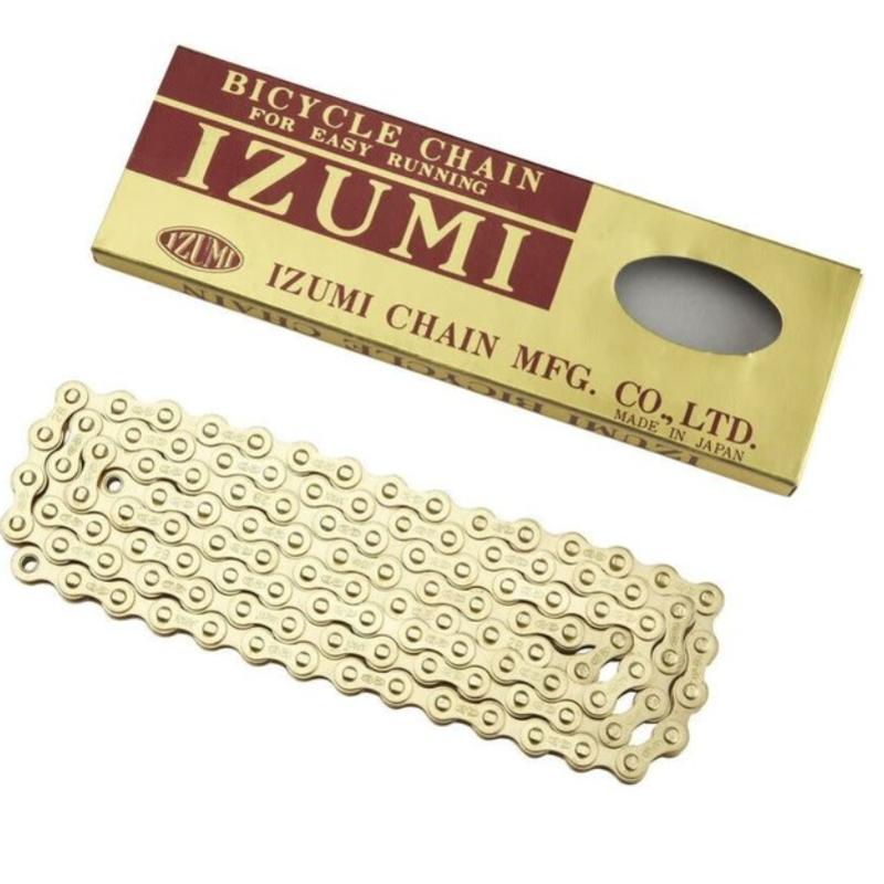 Chain - 1-spd - Izumi Gold - 116 Link - 1/2" x 1/8"