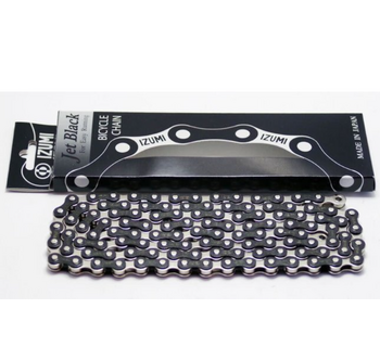 Chain, 1-spd, Izumi Jet Black, 116 Link, 1/2" x 1/8"