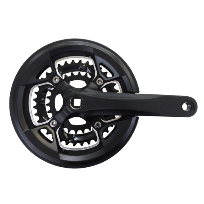 Pédalier PROWHEEL TEN-751P 26/36/48D 9v Noir