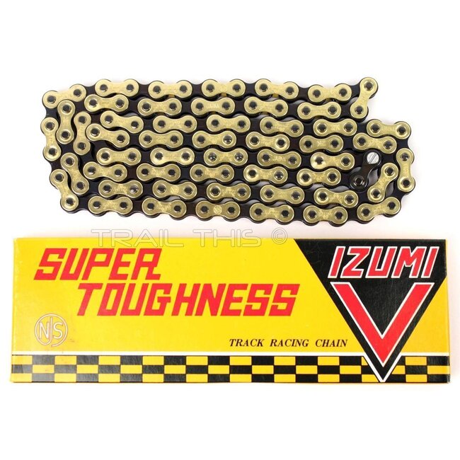 Chain, Izumi, Track NJS Super Toughness, single-speed/fixed gear, 106 Link, 1/2" x 1/8"