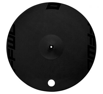 FFWD DISC-T roue arrière de piste avec décalques noir mat