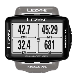 Lezyne Lezyne, Mega XL Smart Loaded, Cyclomètre, Noir