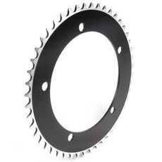 Plateau - Andel 144 BCD 46T 1 speed  - Noir Alloy