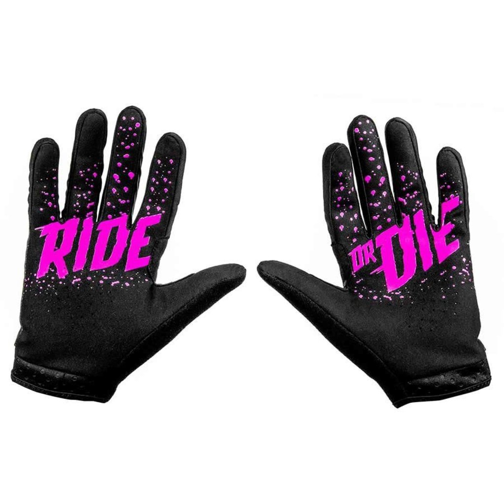 Muc-Off, MTB Ride, Full Finger Gloves, Unisex, Bolt, M, Pair