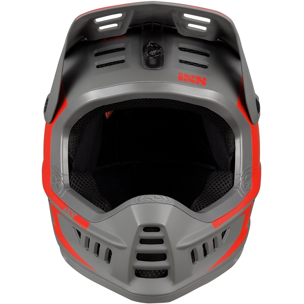 Full Face helmet IXS xact evo  RED/GRAPHITE