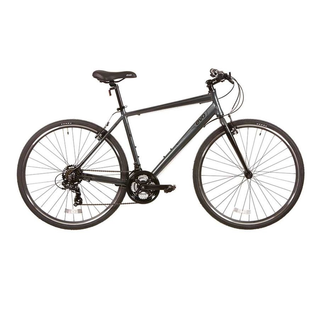 Evo Evo Grand Rapid Gris obscure, Vélo Hybride