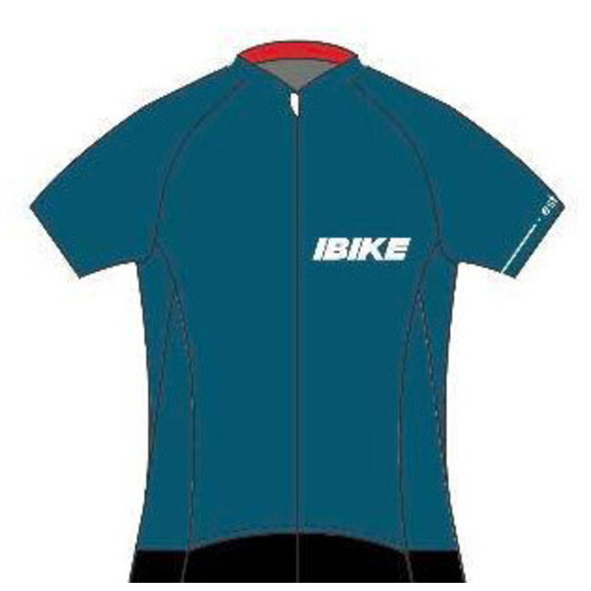 IBIKE, Jersey Vivo/Logica S/S (Unisex), Blue