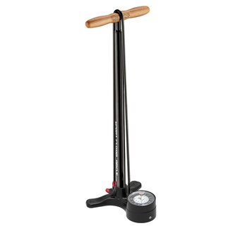 Lezyne, Sport Floor Drive 3.5", Floor Pump, Dual Valve Head, 220psi, Black