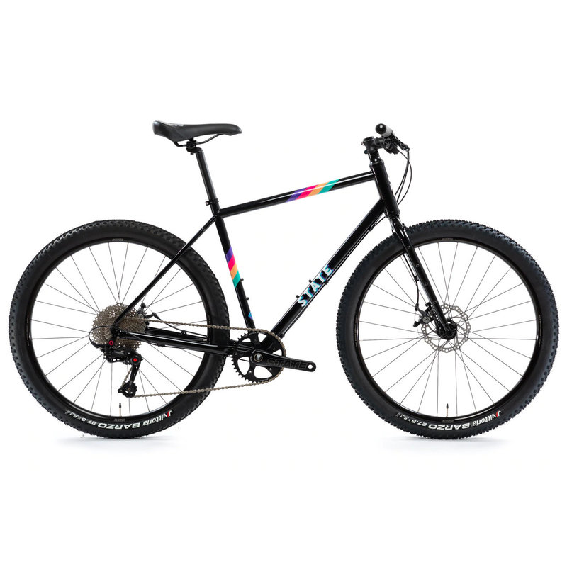 State Bicycle Co. 4130 All Road  Fiesta Black - Flat Bar