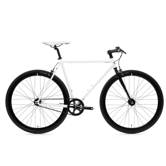 State Bicycle Co. State Bicycle, Core Line, Ghoul, Cornes de vache, Monovitesse / Pignon fixe, Blanc