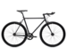 Core Line, Pignon Fixe / Monovitesse, Acier, Guidon en Corne de Boeuf, Noir Wulf