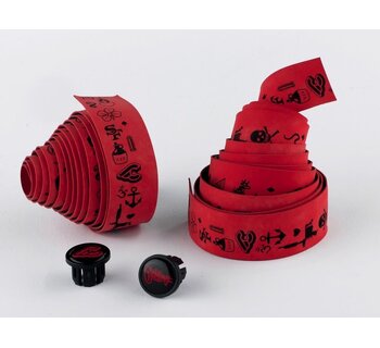Cinelli Bar Tape Mike Giant Velvet Red and Black