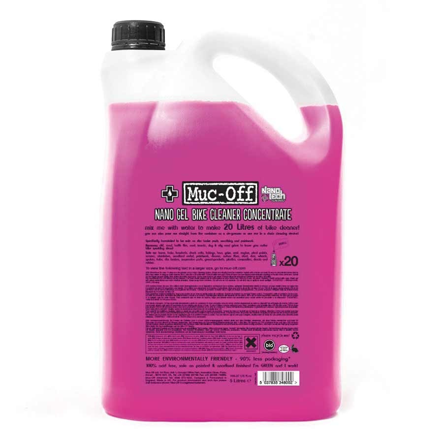 Muc Off Nano Tech Concentrated Gel Bike Cleaner 5L Velo IBIKE Montreal