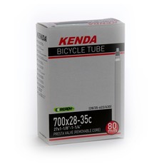 Kenda Inner tube 700 x 28-35c Presta valve Length 80 mm
