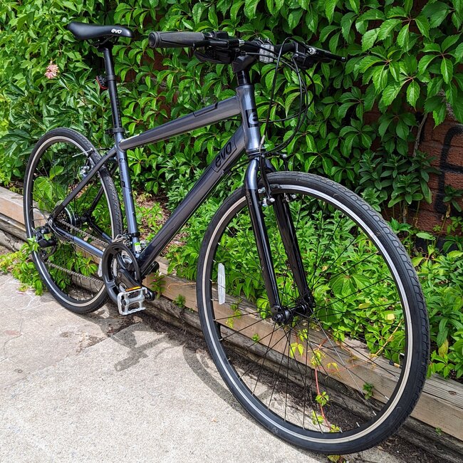 Evo Evo, Grand Rapid, Grey, Hybrid Bike