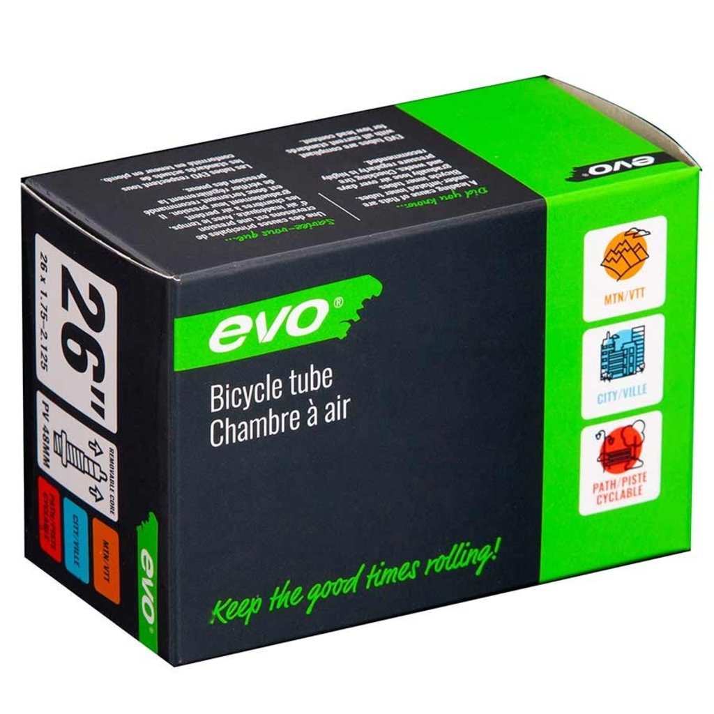 Evo EVO inner tube 26 x 1.75-2.125 Presta valve Length 48mm