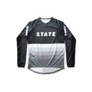 State Bicycle Co. State Bicycle / All-Road LS Jersey / Gris Pigeon /